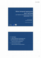 Now-indexicals and temporal connectives as argumentative markers Cover Page