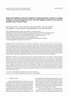 Digital 3D Modelling of Dinosaur Footprints by Photogrammetry and Laser Scanning Techniques: Integrated Approach at the Coste Dell'Anglone Tracksite (Lower … Cover Page