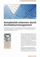 Komplexität erkennen durch Architekturmanagement Cover Page