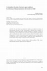 Research paper thumbnail of Cortándose las alas. Factores que explican la reforma al financiamiento electoral en Chile