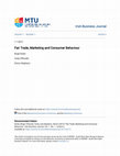 Research paper thumbnail of Fair trade, marketing and consumer behaviour