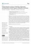 Gender Disparity in Science, Technology, Engineering, and Mathematics (STEM) Programs at Jordanian Universities Cover Page