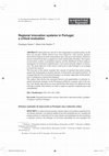 Research paper thumbnail of Sistemas regionales de innovación en Portugal: una evaluación crítica