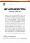 Research paper thumbnail of Regional Innovation Dilemmatic Policy-Making:between Misconceptions and Missing Conceptions