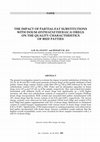 Research paper thumbnail of The Impact of Partial-Fat Substitutions with Doum (Hyphaenethebaica) Dregs on the Quality Characteristics of Beef Patties