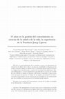 Research paper thumbnail of 13 años en la gestión del conocimiento en ciencias de la salud y de la vidad la experiencia de la Fundació Josep Laporte