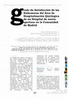 Research paper thumbnail of G￼rado de Satisfacción de las Enfermeras del Área de Hospitalización Quirúrgica de un Hospital de nueva apertura en la Comunidad de Madrid