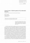 Research paper thumbnail of Cinzas de cão: o realismo agónico de Luís Bernardo Honwana