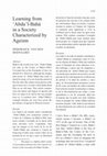 Research paper thumbnail of Learning from ‘Abdu’l-Bahá in a Society Characterized by Ageism