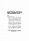 Research paper thumbnail of A Contextualised Study of EFL Learners' Vocabulary Learning Approaches: Framework, Learner Approach and Degree of Success