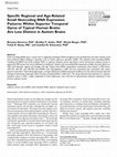 Research paper thumbnail of Specific Regional and Age-Related SmallNoncoding RNA Expression Patterns Within Superior Temporal Gyrus of Typical Human Brains Are Less Distinct in Autism Brains