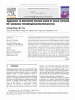 Research paper thumbnail of Application of desirability function based on neural network for optimizing biohydrogen production process