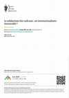 Research paper thumbnail of Le solidarisme des radicaux : un internationalisme introuvable ?