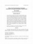 Research paper thumbnail of Finding a Voice Through Humanitarian Technologies? Communication Technologies and Participation in Disaster Recovery