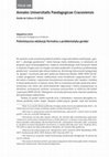 Research paper thumbnail of Polonistyczna edukacja formalna a problematyka gender