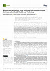 Research paper thumbnail of Burnout and Belonging: How the Costs and Benefits of Youth Activism Affect Youth Health and Wellbeing