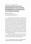 The Use of TRI-Funori® as a Binding Medium for Chromatic Reintegration in Contemporary Unvarnished Paintings Cover Page