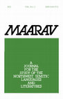 Vanderhooft, D., Ben-Ari, N., Sapir, N and Lipschits, O. 2022. A New Type of Yehud Stamp Impression and Two More Yehud Stamp Impressions from Mordôt Arnona, Jerusalem. Maarav 26 (1-2): 123-132. Cover Page