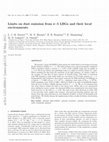 Research paper thumbnail of Limits on dust emission from z ∼ 5 LBGs and their local environments