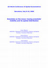 Research paper thumbnail of III World Conference of Spatial Econometrics