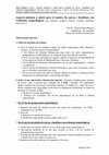 Research paper thumbnail of Aspectos mínimos a cubrir para el registro de cuevas y farallones con evidencias arqueológicas. / Minimum aspects to be covered for the registration of caves and cliffs with archaeological evidence.