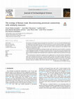 Research paper thumbnail of The ecology of Roman trade. Reconstructing provincial connectivity with similarity measures