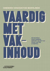 Vaardig met vakinhoud: Handboek vakdidactiek Nederlands Cover Page