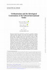 Research paper thumbnail of Civilizationism and the Ideological Contestation of the Liberal International Order