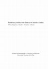 Tradición y traducción clásicas en América Latina Cover Page