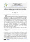 Research paper thumbnail of Influence of emulsols type on energy-power consumption and surface contamination at DC01 steel cold rolling on the continuous four-stand mill