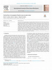 Research paper thumbnail of On the Flow of Viscoplastic Fluids in Non-Circular Tubes