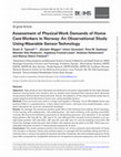 Research paper thumbnail of Assessment of Physical Work Demands of Home Care Workers in Norway: An Observational Study Using Wearable Sensor Technology