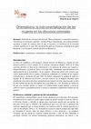 Research paper thumbnail of Orientalismo: las mujeres como instrumento artístico y colonial