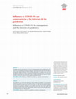 Research paper thumbnail of Influenza vs COVID-19: sus consecuencias y los intereses de las pandemias