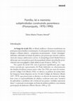 Research paper thumbnail of Família, lei e memória: subjetividades construindo parentesco (Florianópolis (SC) 1970-1990)