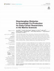 Research paper thumbnail of Disentangling Obstacles to Knowledge Co-Production for Early-Career Researchers in the Marine Sciences