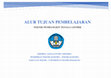 ALUR TUJUAN PEMBELAJARAN Cover Page