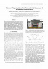 Research paper thumbnail of Microwave Whispering-Gallery-Mode Photoconductivity Measurement of Recombination Lifetime in Silicon