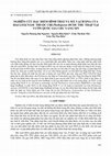 NGHIÊN CỨU ĐẶC ĐIỂM HÌNH THÁI VÀ MÃ VẠCH DNA CỦA HAI LOÀI NẤM THUỘC CHI Phylloporus ĐƯỢC THU THẬP TẠI VƯỜN QUỐC GIA CHƯ YANG SIN Cover Page