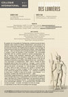 Research paper thumbnail of Programme du colloque Sauvages des Lumieres 12 et 13 mai 2023