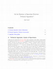 Research paper thumbnail of On the Existence of Spacetime Structure: Technical Appendices†