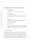 Research paper thumbnail of Singularities in Reissner–Nordström black holes