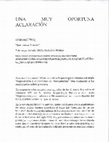 Research paper thumbnail of "Qué tranza Octavio?" Comentario al volumen 180 de la revista Arqueología Mexicana: "Depredación y canibalismo"