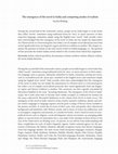 Research paper thumbnail of Ebeling 2021 The emergence of the novel in India and competing modes of realism