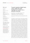 Research paper thumbnail of Toward cognitive digital twins using a BIM-GIS asset management system for a diffused university