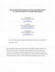 Research paper thumbnail of Has the British Public Depolarized Along with Political Elites?  An American Perspective on British Public Opinion 