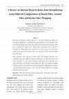 Research paper thumbnail of A Review on Internal Beam-Column Joint Strengthening using Different Configuration of Basalt Fibre, Aramid Fibre and Kevlar Fibre Wrapping