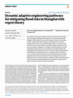 Research paper thumbnail of Dynamic adaptive engineering pathways for mitigating flood risks in Shanghai with regret theory