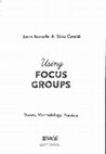 Using Focus Groups: Theory, Methodology, Practice Cover Page