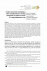 Research paper thumbnail of It takes more than translating a flier: Considerations in serving immigrants as victims of crime in a large Midwestern city